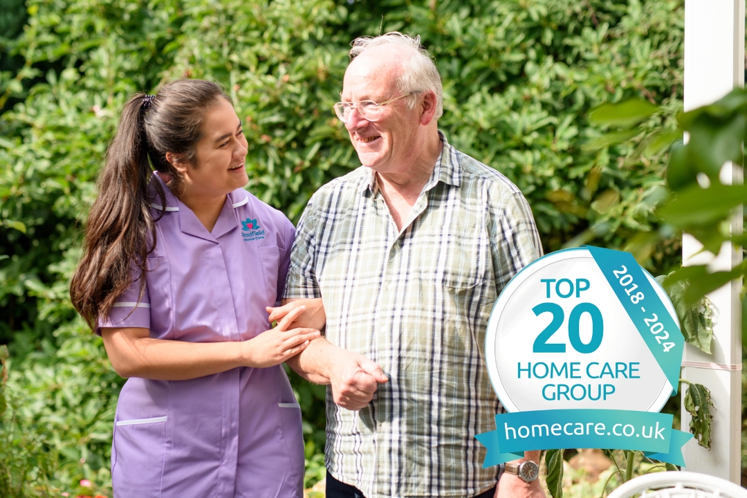 Radfield Home Care Bath celebrates national top care provider award